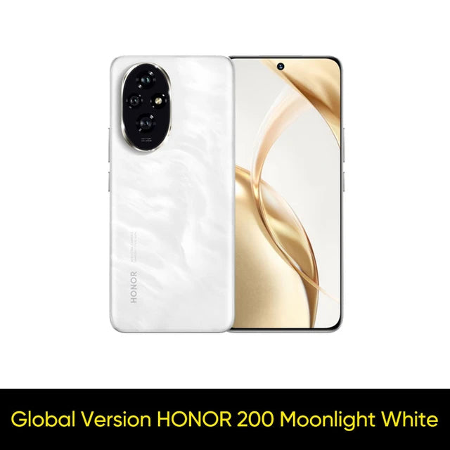 2024 New Original HONOR 200 Global Version Snapdragon 7 Gen 3 5G Smartphone 6.7'' AMOLED Display Support HONOR 100W SuperCharge