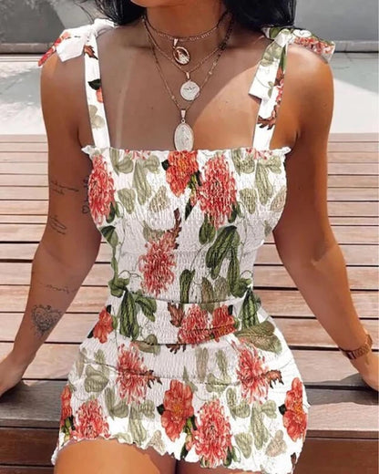 Trendy Solid Strap Short White Dresses Off Shoulder